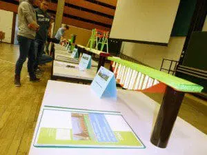 Papierbrückenwettbewerb - 2015