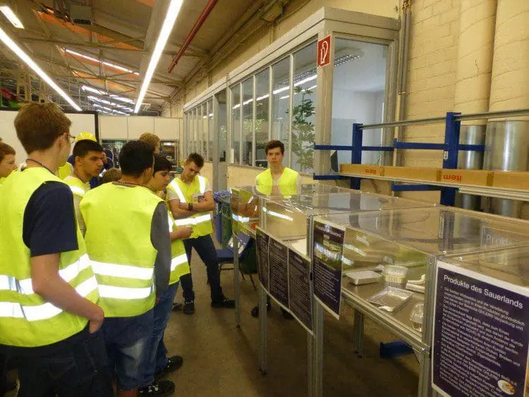 Werksbesichtigung Novelis 2015