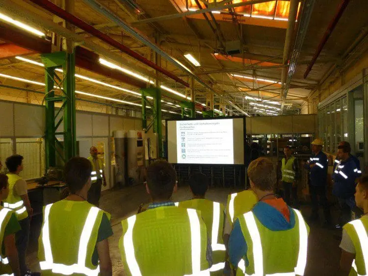 Werksbesichtigung Novelis 2015