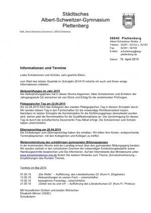 Elternbrief April 2015 Hompepage