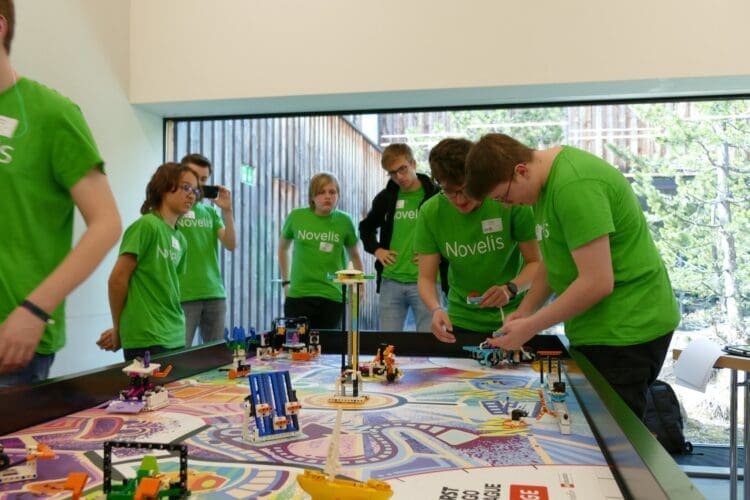 D-A-C-H Finale der First Lego League